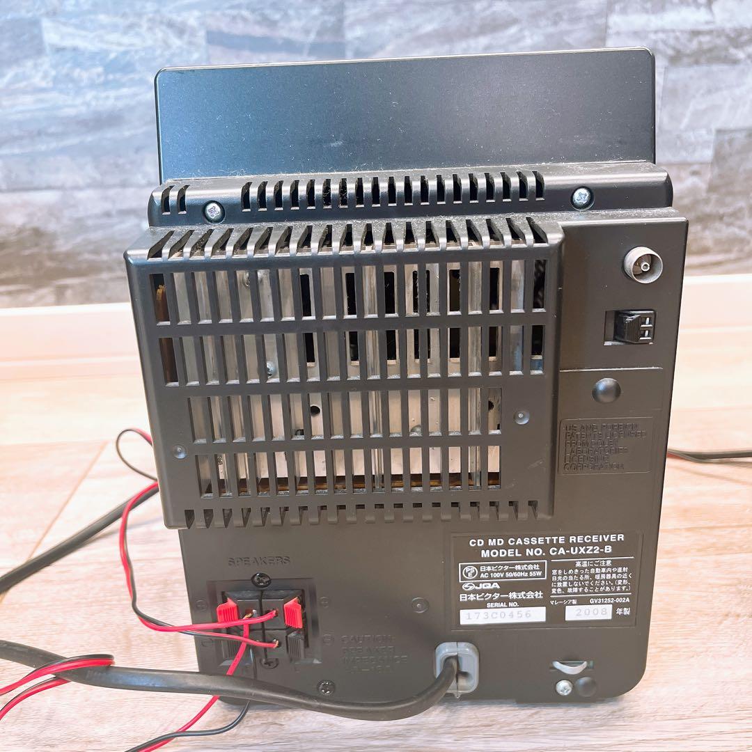 ビクター マイクロコンポーネントMDシステム ブラック UX-Z2-B