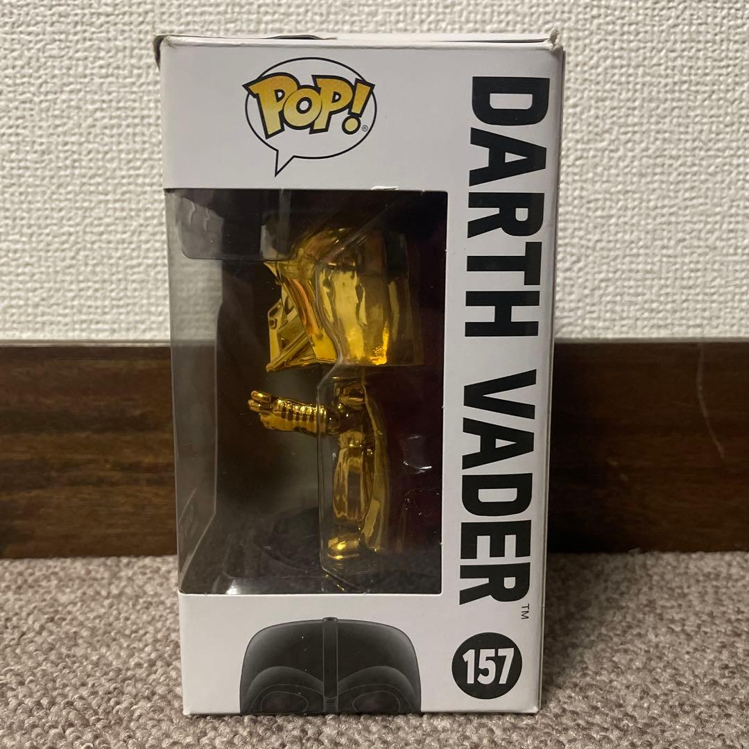 限定 Funko POP スターウォーズ ダース・ベイダー ゴールド #157