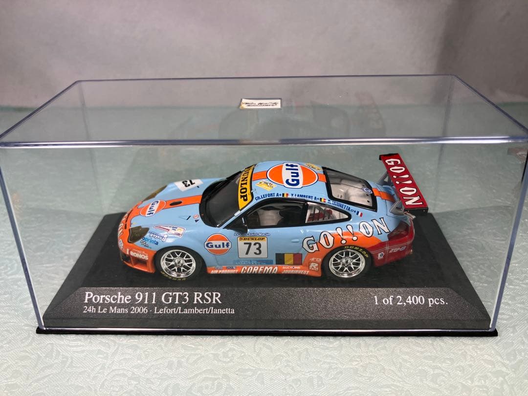 ミニチャンプス　Porsche 911 GT3 RSR 2006年ル・マン
