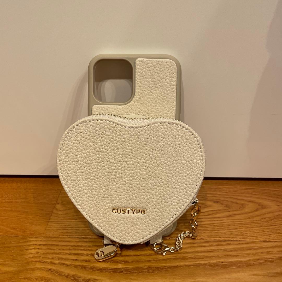 CUSTYPE ウォレット付ワイヤレス充電電話ケース iPhone12pro