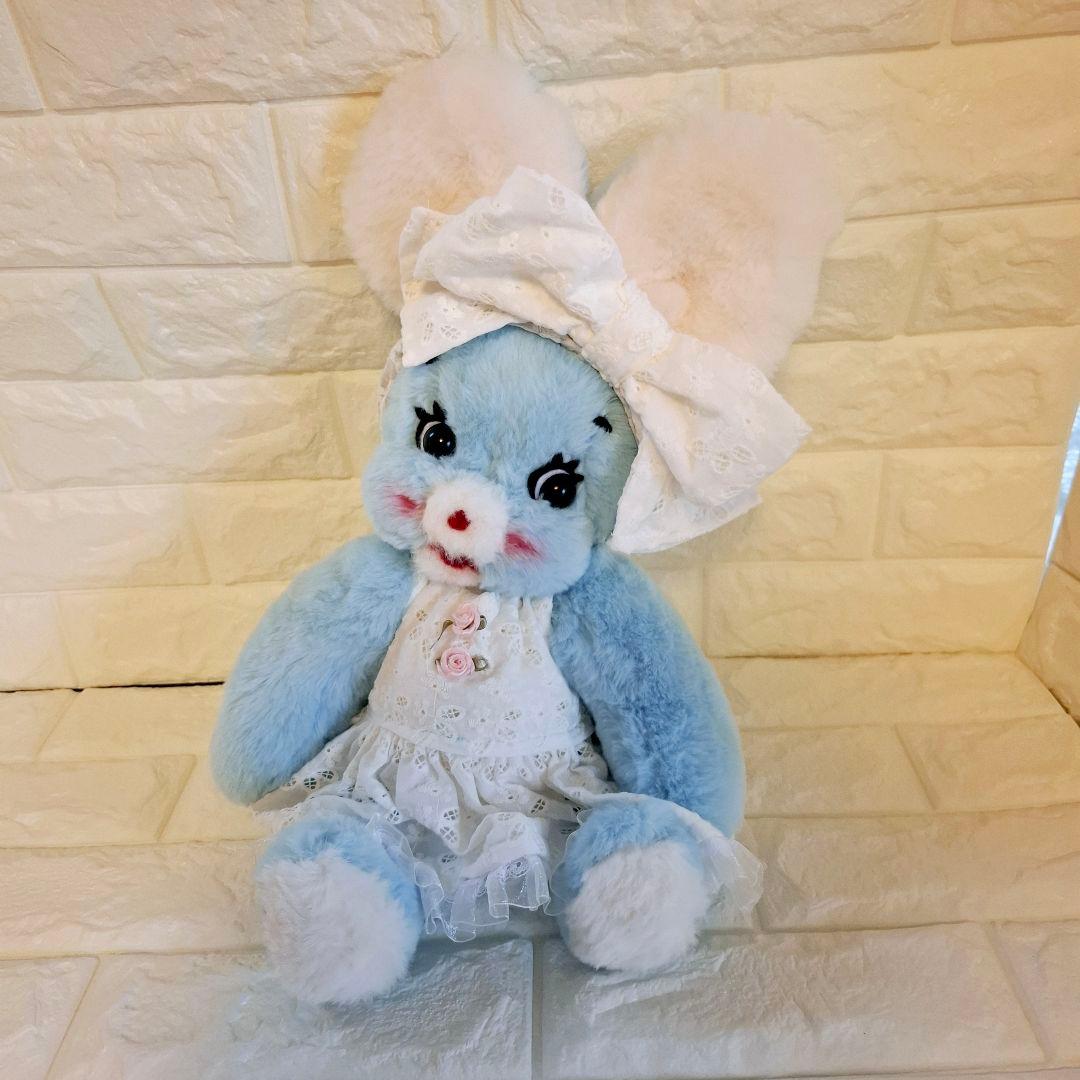 ぬいぐるみ、うさぎ、バニー、ハンドメイド、オリジナル、抱きしめられるサイズ