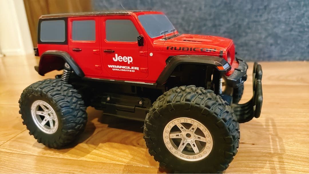 Jeep オフロードRCカー レッド