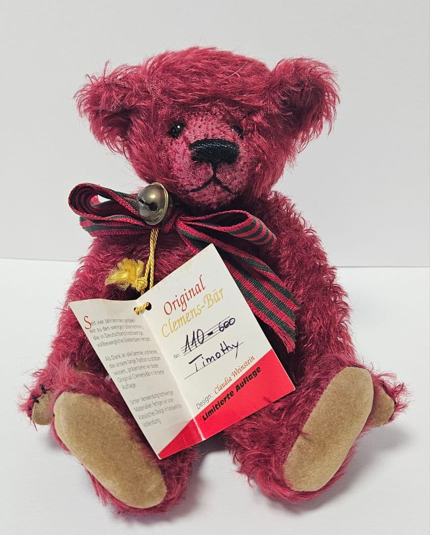 Clemens Bear 限定版 Timothy テディベア