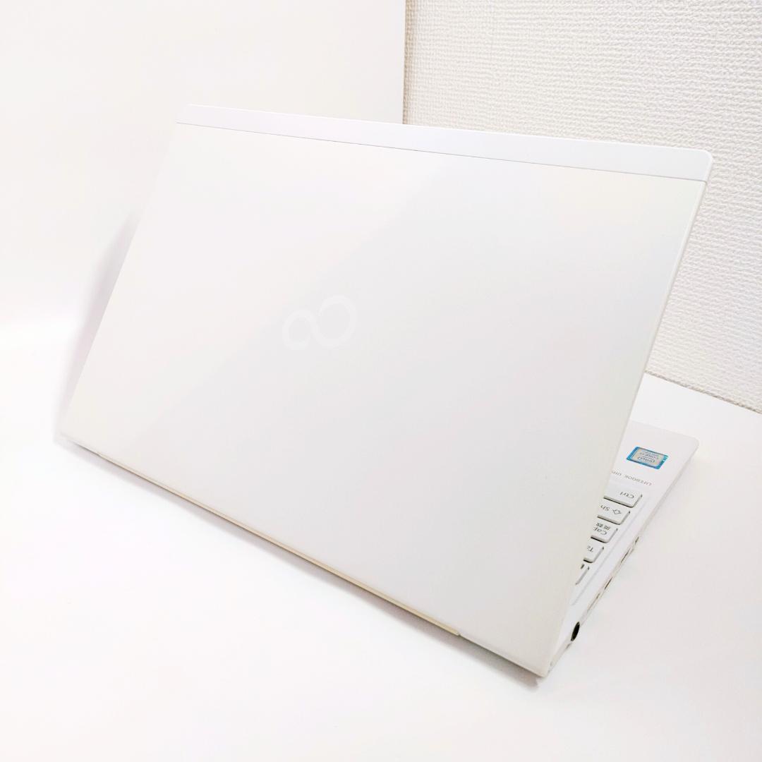 タッチパネル✨️第8世代i7 SSD 小型 オフィス付きノートパソコン 富士通