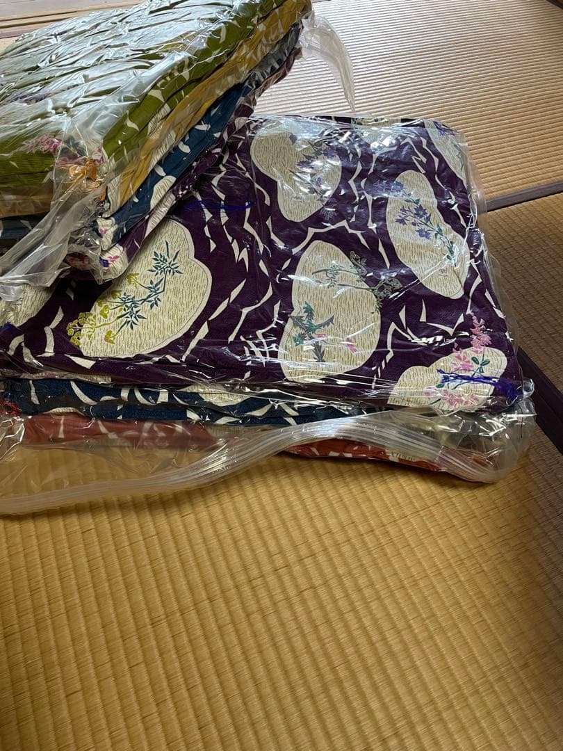 花柄座布団セット 10枚入り