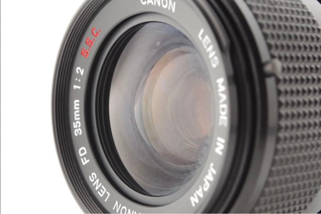 Canon FD 35mm f2 SSC Lens FDマウント