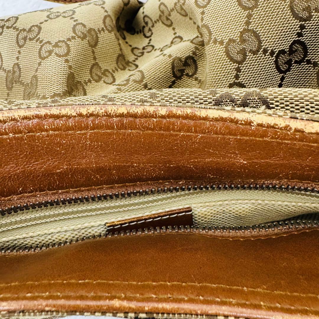 ✨GUCCI✨グッチ✨GG柄✨シェリーライン✨ベージュ✨トートバッグ✨