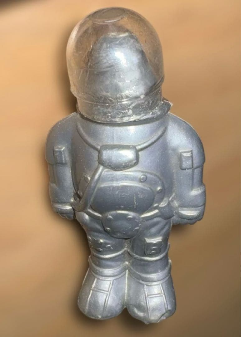 昭和 ソフビ　宇宙飛行士　アポロ11号ポリソフビ 約12cmキャプテンウルトラ？