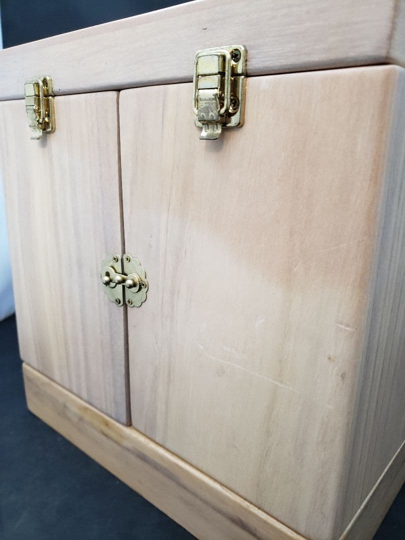 メイクボックス　化粧箱　ドレッサー　木製 多機能コスメボックス　収納