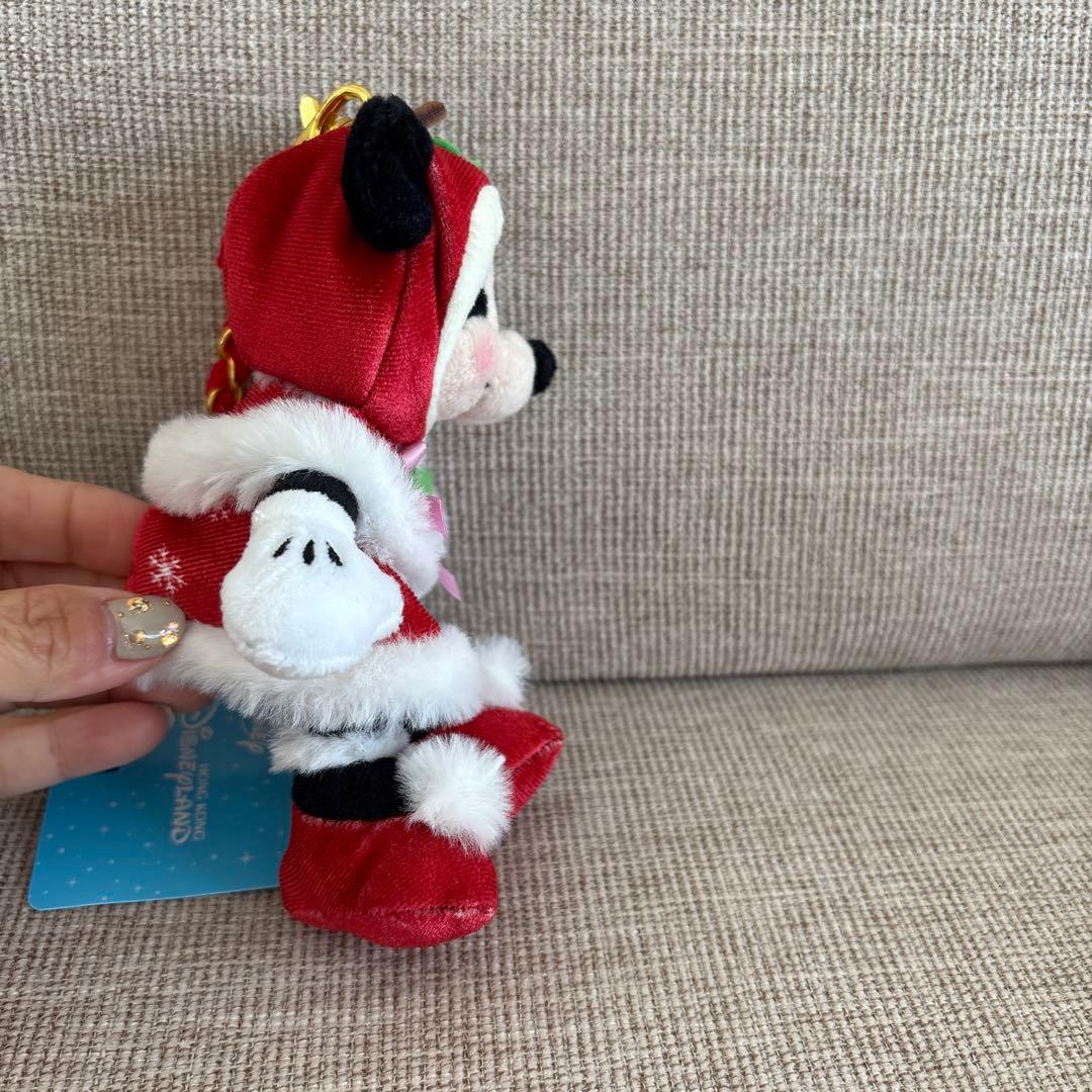 香港ディズニーミッキー ミニー クリスマス ストラップ