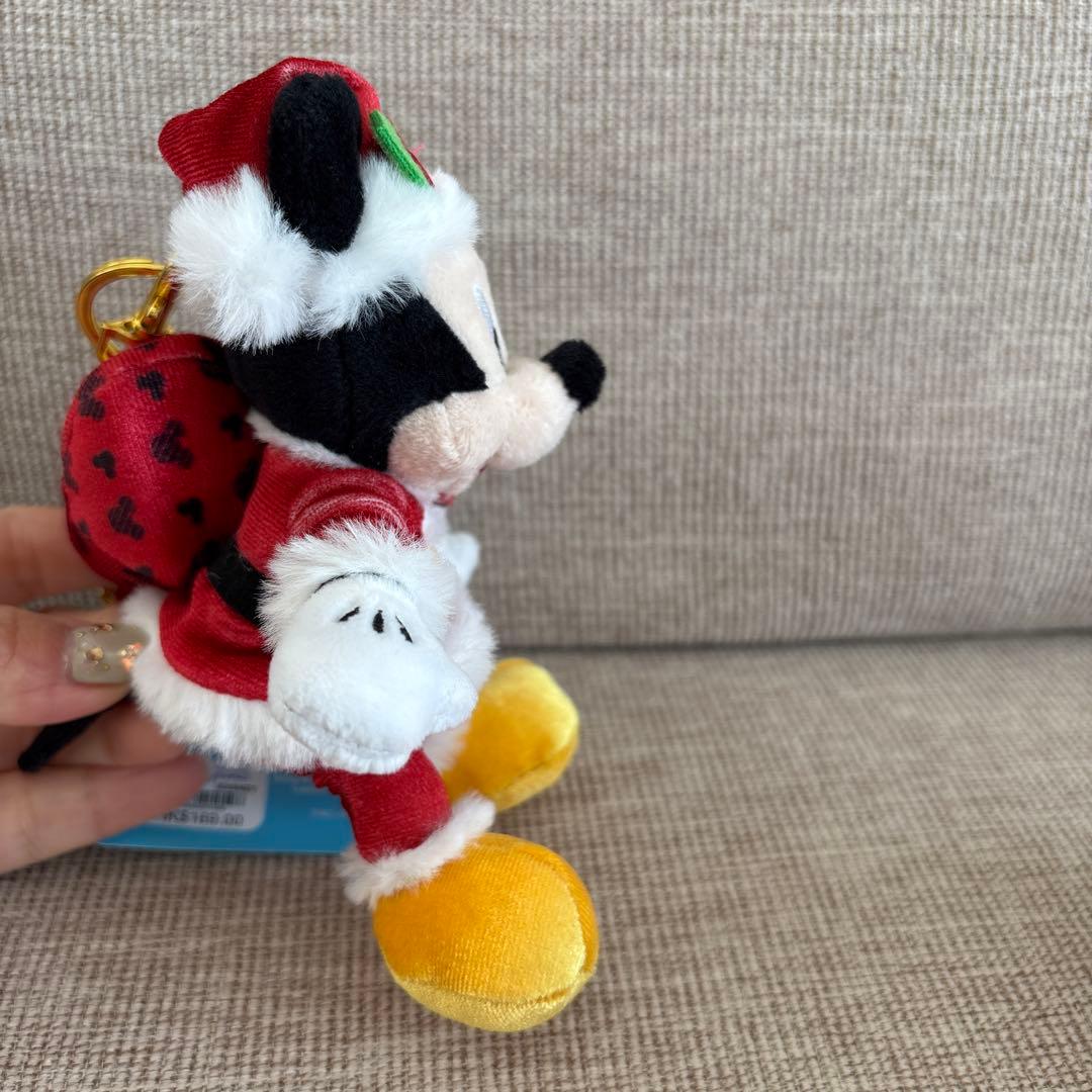 香港ディズニーミッキー ミニー クリスマス ストラップ