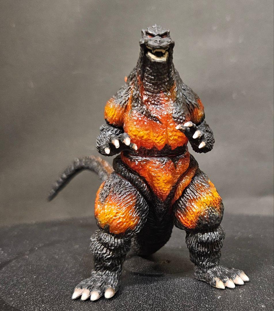 ゴジラ怪獣ソフビHG　HGXゴジラ　デストロイア リペイント完成品
