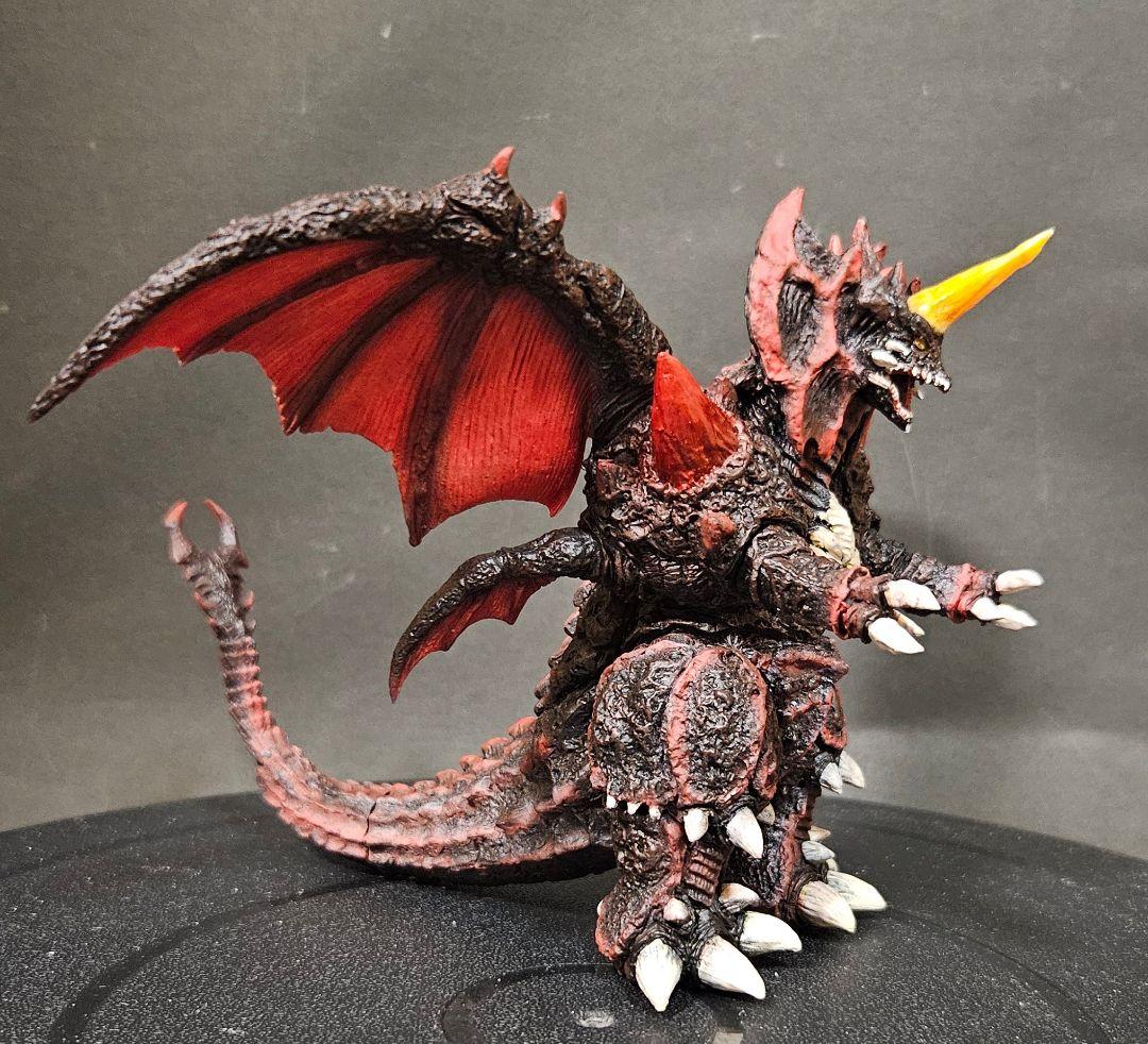 ゴジラ怪獣ソフビHG　HGXゴジラ　デストロイア リペイント完成品
