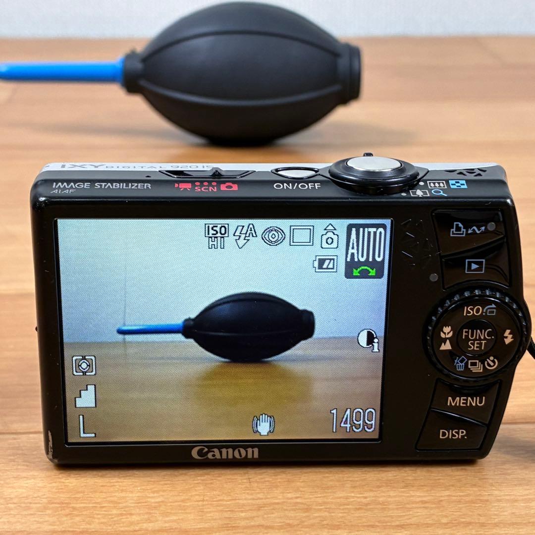 Canon IXY DIGITAL920IS コンパクトデジタルカメラ シルバー