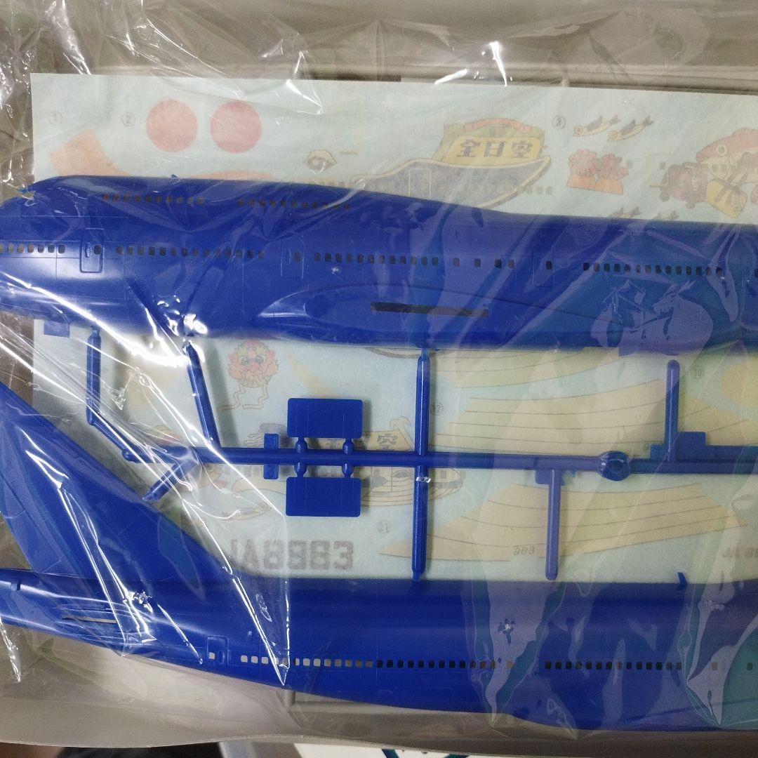 ハセガワ飛行機プラモデル三機　ANAクジラジャンボ　F4Jファントム　グラマン