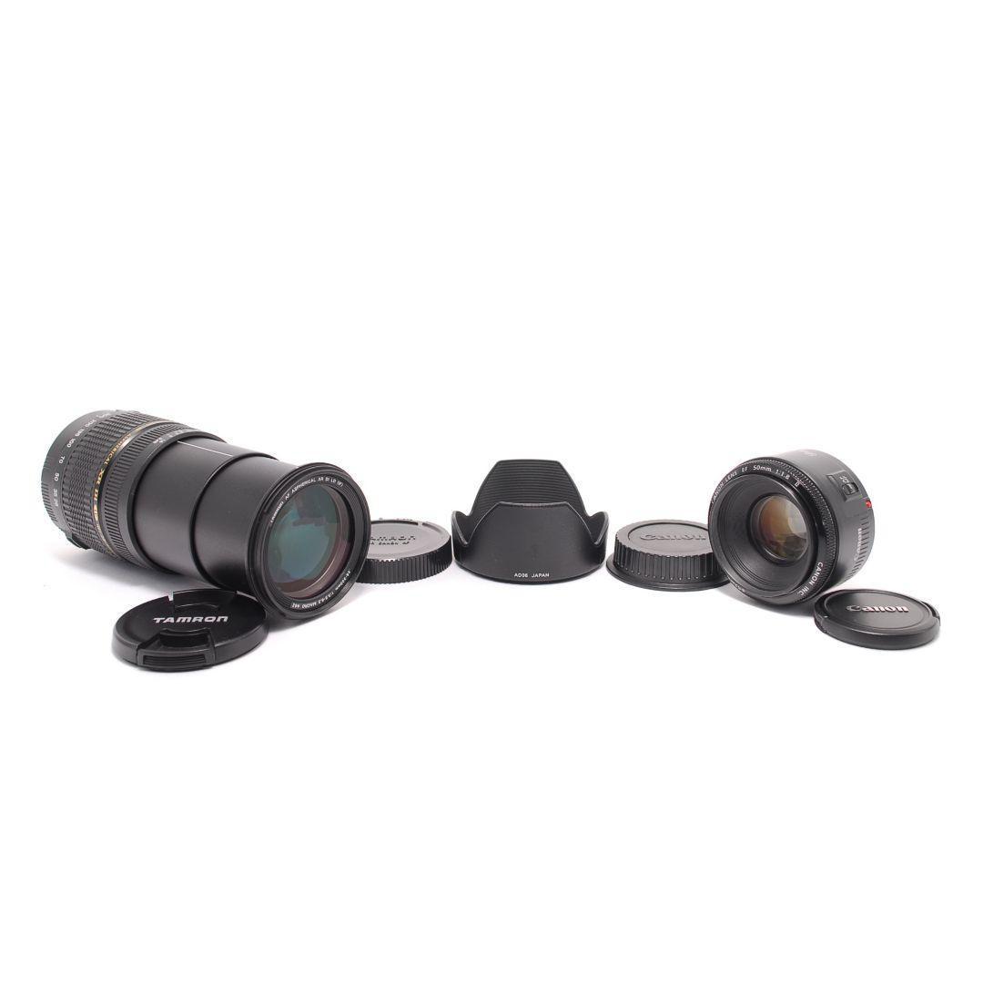❤即購入1000円OFF❤ キャノン 6D 単焦点 50mm ×超望遠万能レンズ
