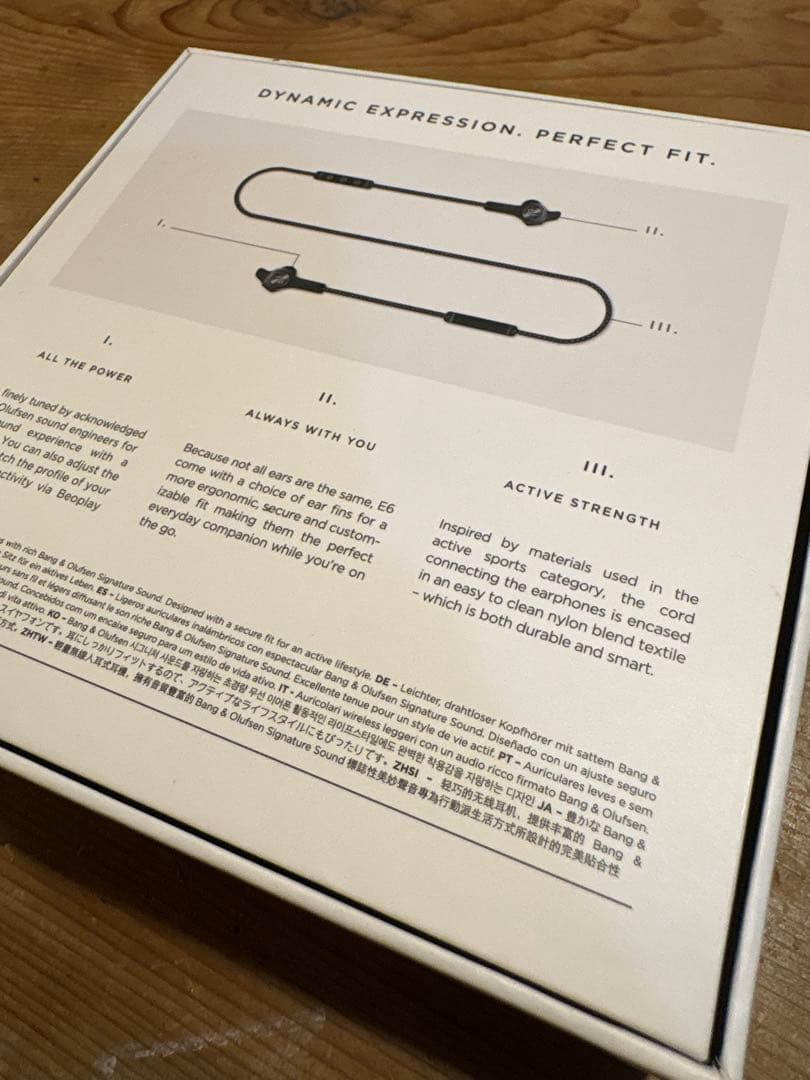 BANG & OLUFSEN E6 バング&オルフセン　ワイヤレスイヤホン