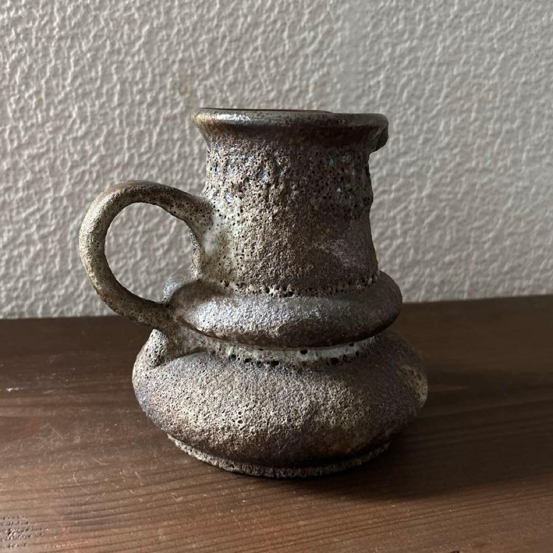 FAT LAVA ファットラバ ヴィンテージ花器 ドイツ花瓶 16cm