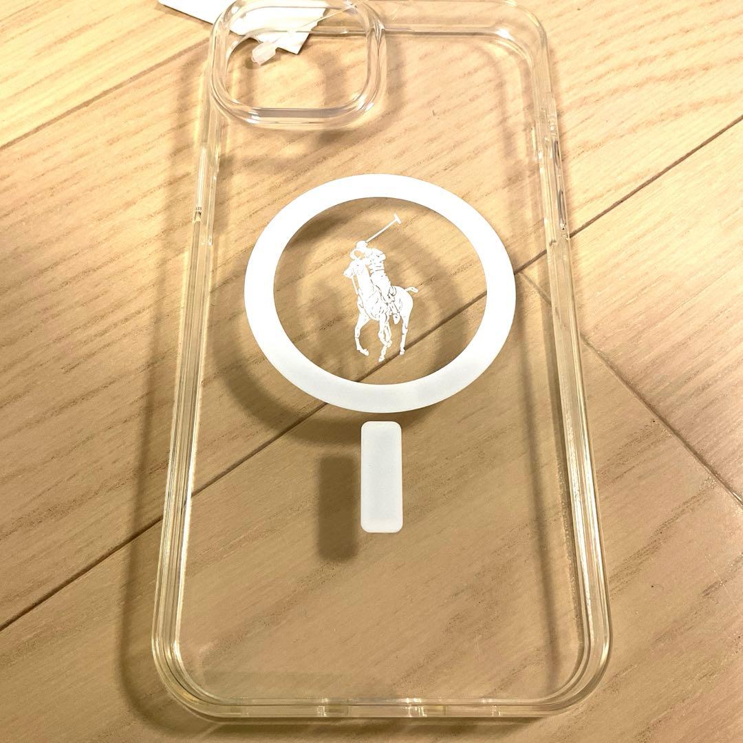 新品/ラルフローレン　iPhoneケース 15 Plus クリアスマホケース