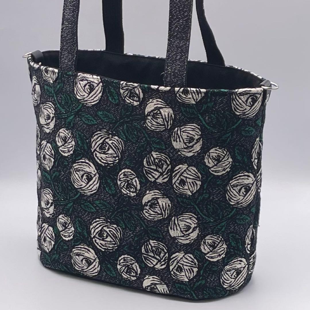 55.ミナペルホネン*rosy トートバッグ ハンドメイド