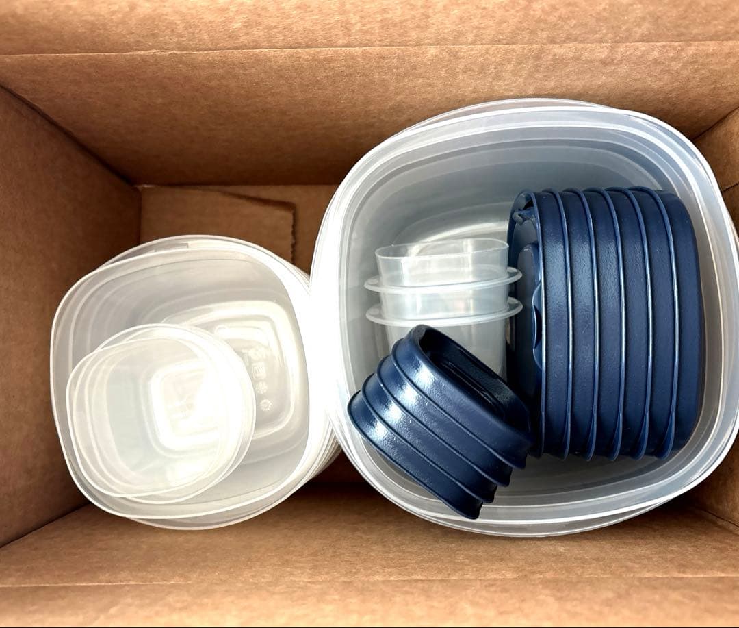 Rubbermaid 新品ラバーメイド　 コンテナタッパー26ピース（ブルー）