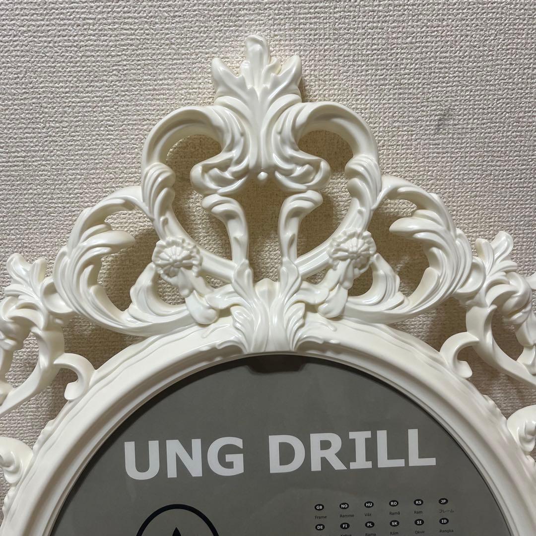 IKEA UNG DRILL アンティーク調 ガラスフレーム ウェルカムボード