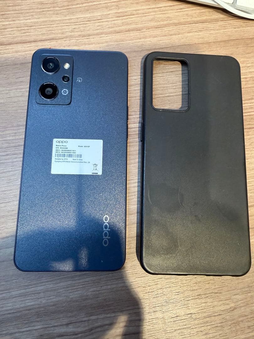 s*u様 【美品】OPPO Reno7 A ブラック A201OP
