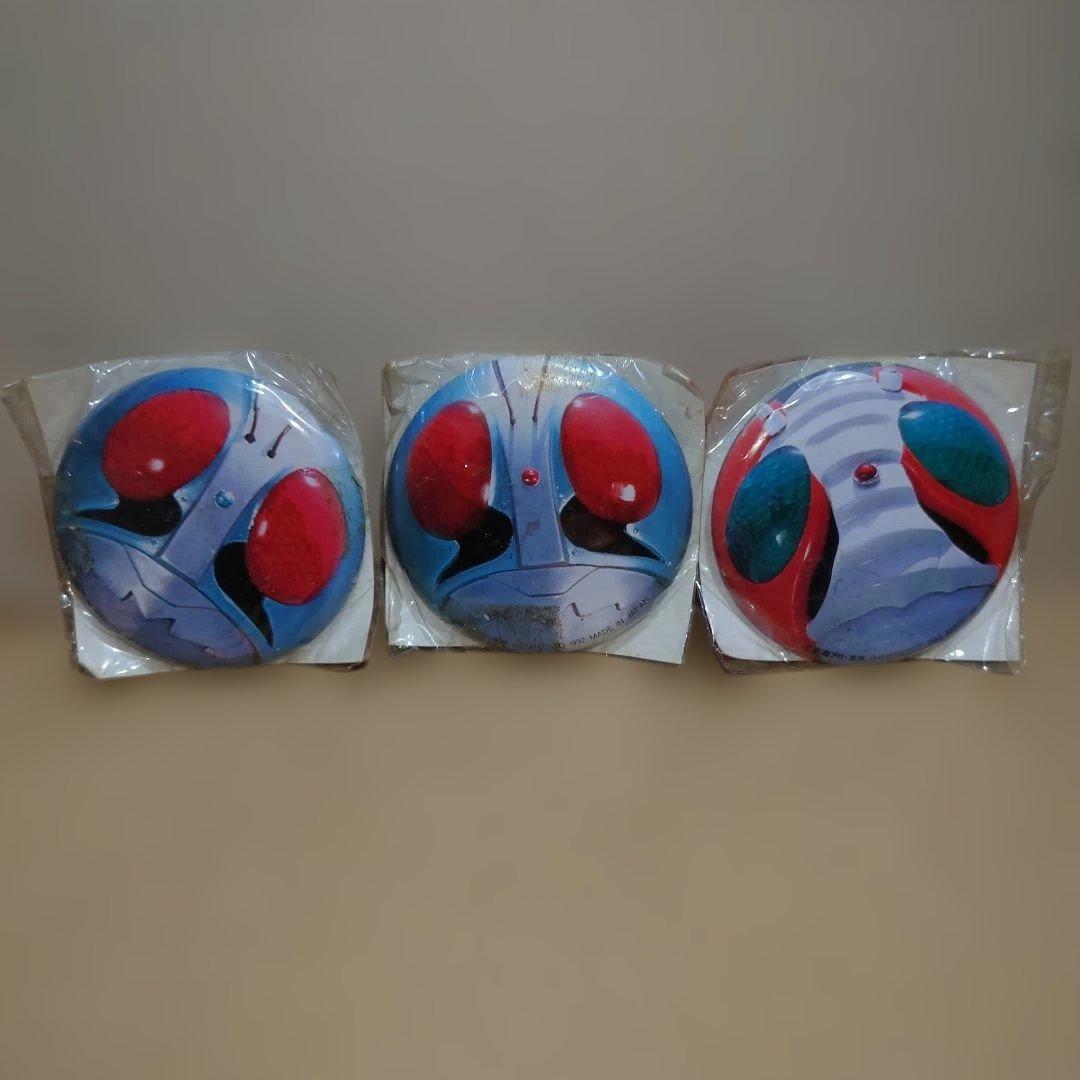 仮面ライダー倶楽部　まんまるマスクバッヂ　バンプレスト　缶バッジ