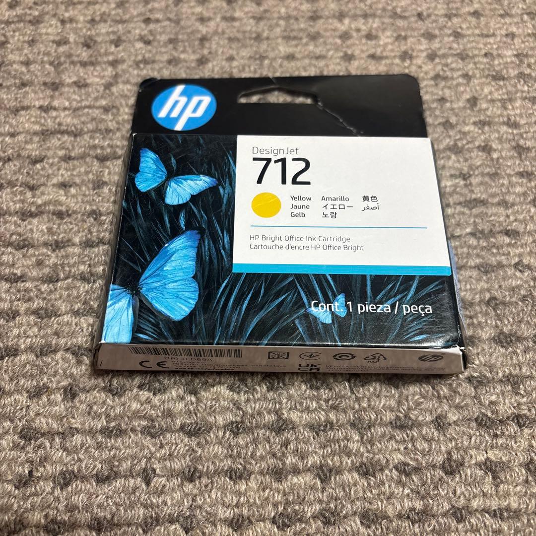 HP DesignJet 712 インクカートリッジ 4色セット