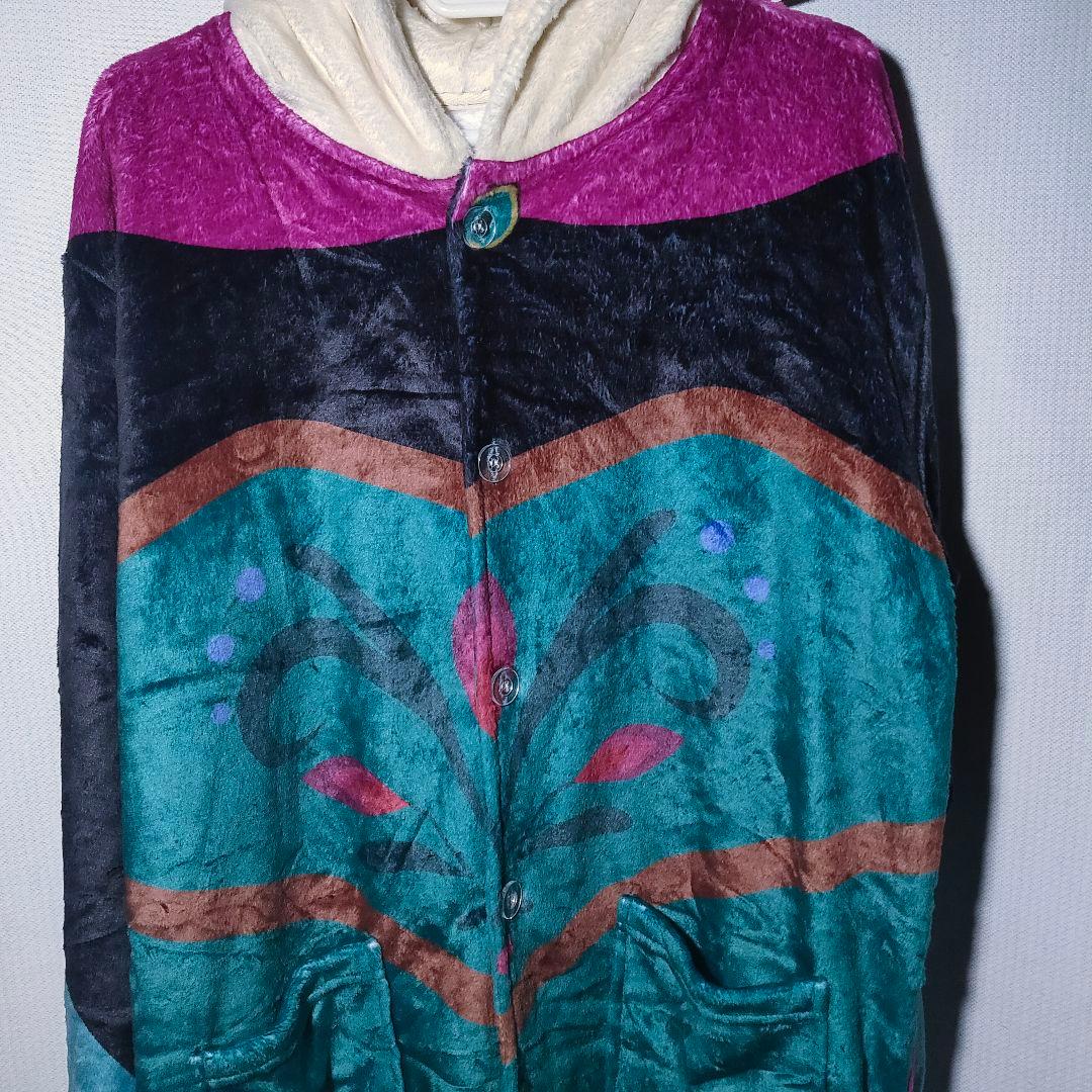 新品 着る毛布 F エルサ アナと雪の女王 ディズニー ボア なりきり かいまき