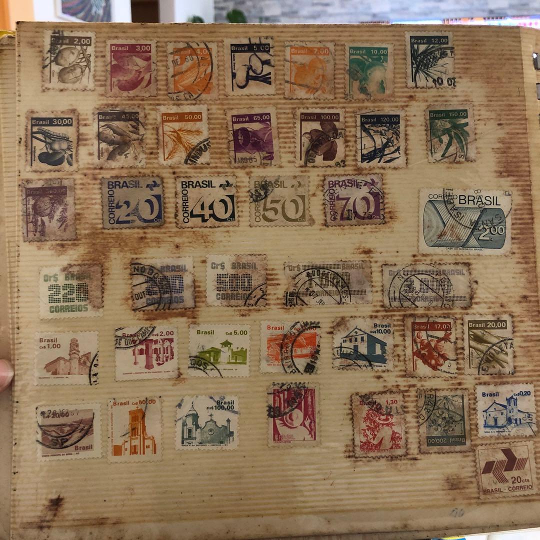 切手336個
