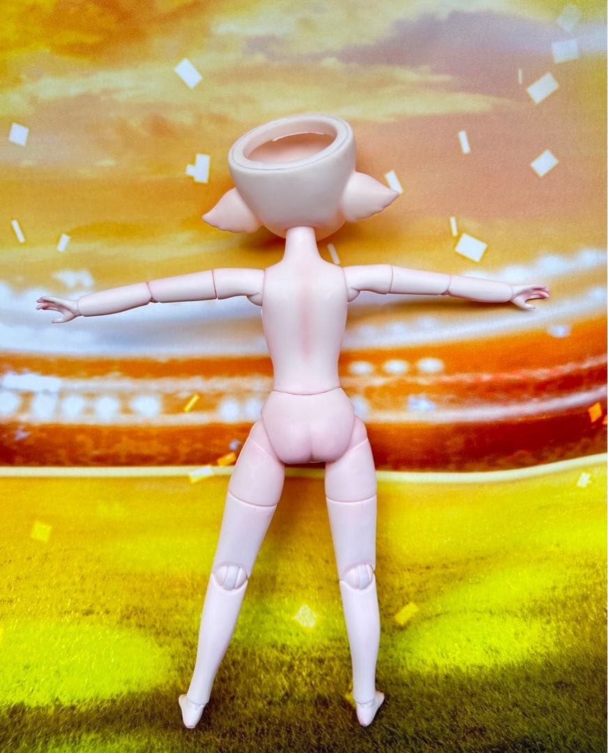 【お値下げ】カスタムドール 1/6 bjd 球体関節人形 ヘッド＋ボディ＋アイ