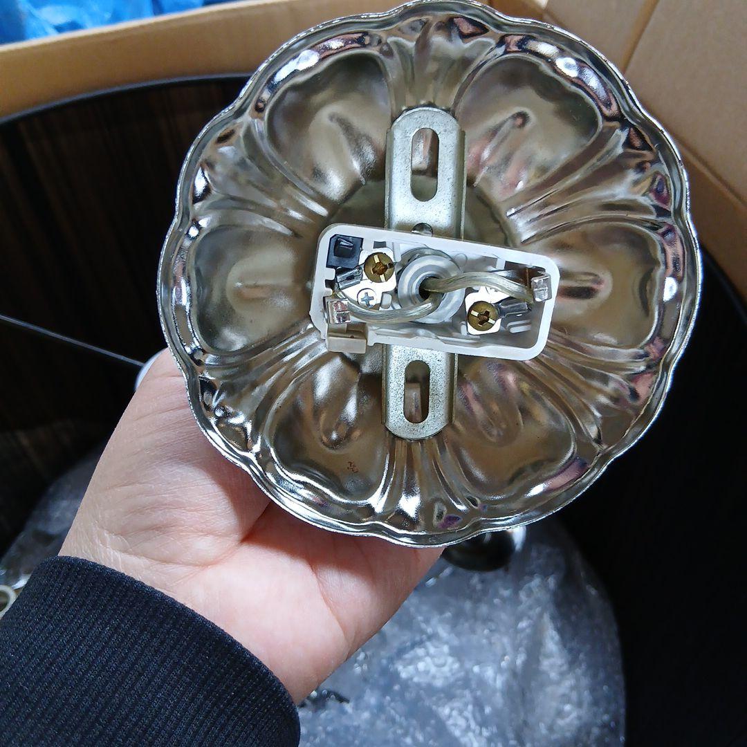 シェード　シャンデリア　LED5灯