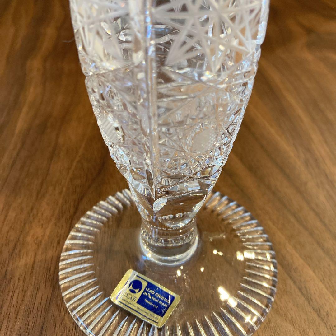 【新品未使用】LAUSITZER GLAS 花瓶　ラウジッツァー・グラス