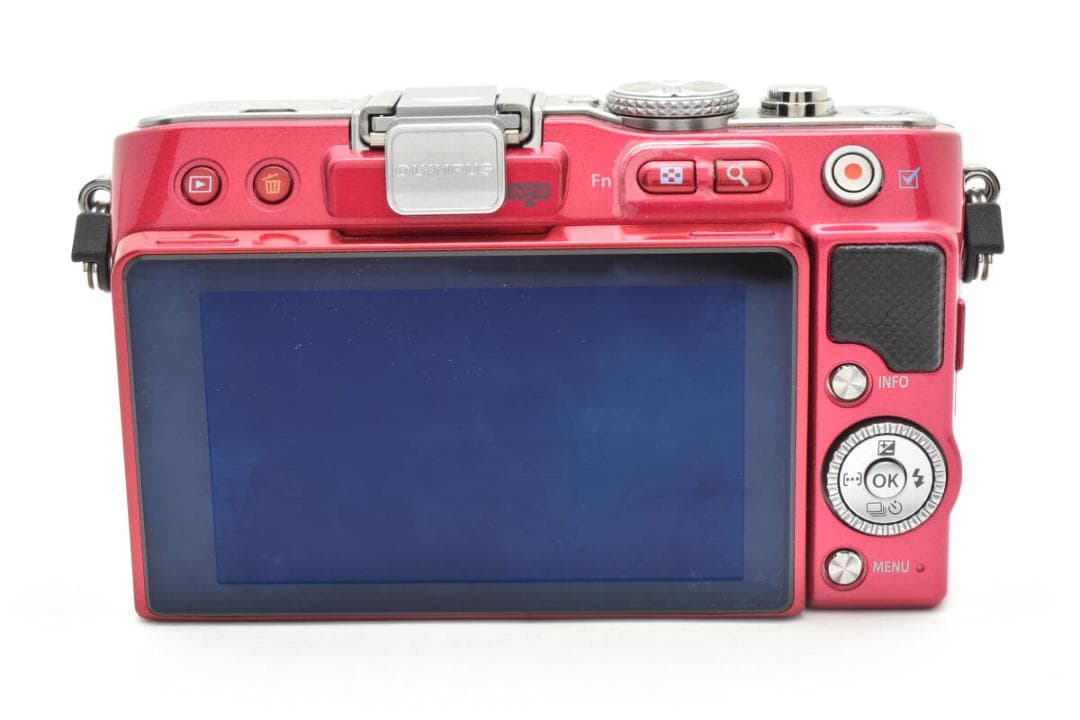 オリンパス OLYMPUS PEN Lite E-PL3 レッド #556