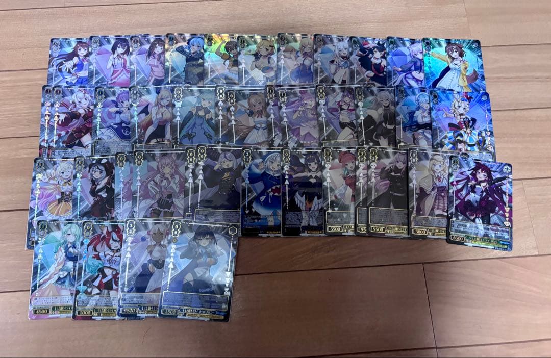 チ*中様 ヴァイスシュヴァルツ　ホロライブ　まとめ売り　RR以下セミ4コン