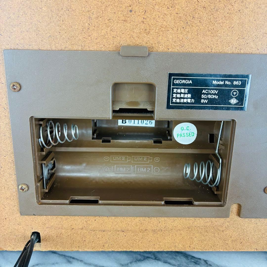 非売品 IA ジョージア ラジオ AM/FM 昭和レトロ 動作品