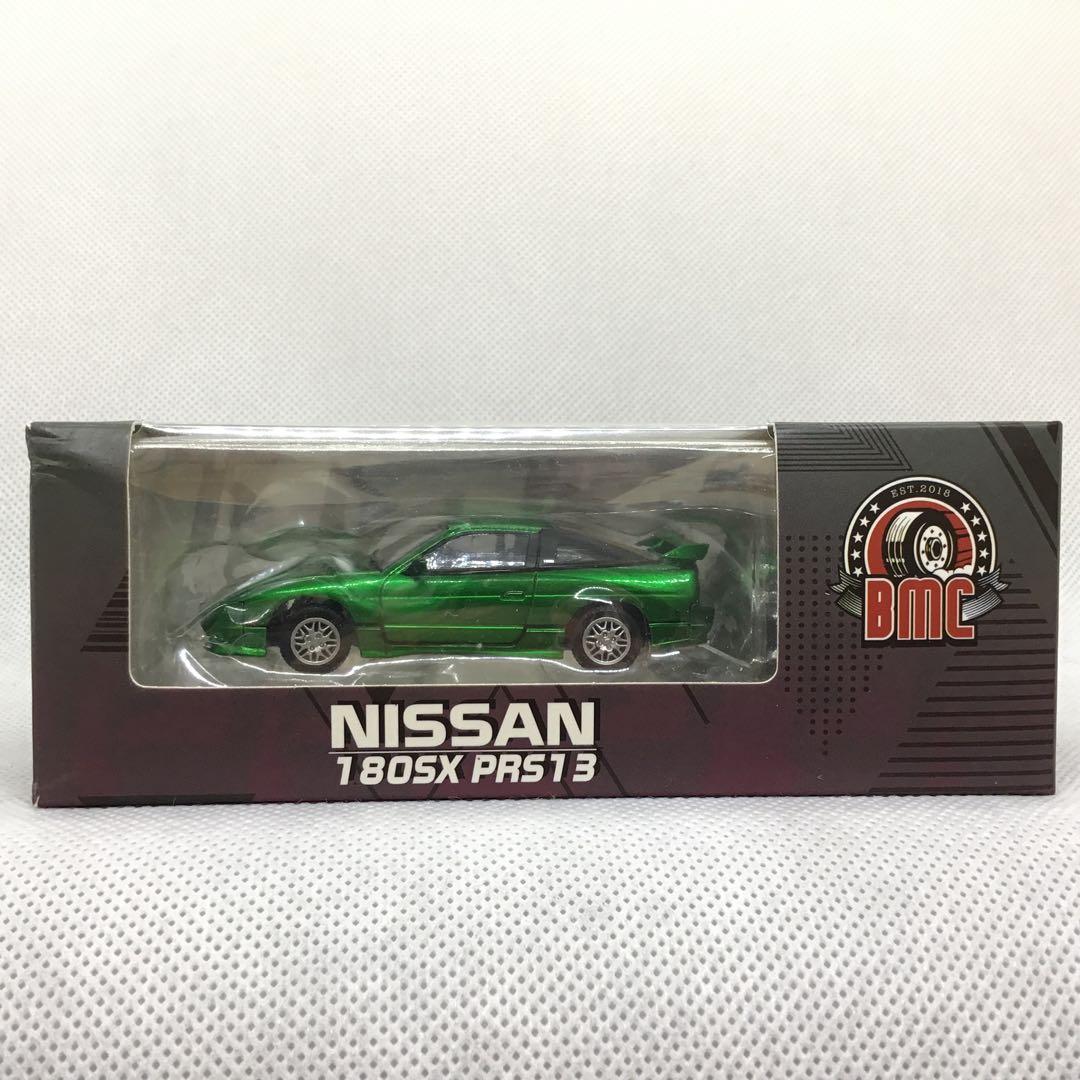 ミニカー BMC 1/64 Nissan 180SX PRS13 Green