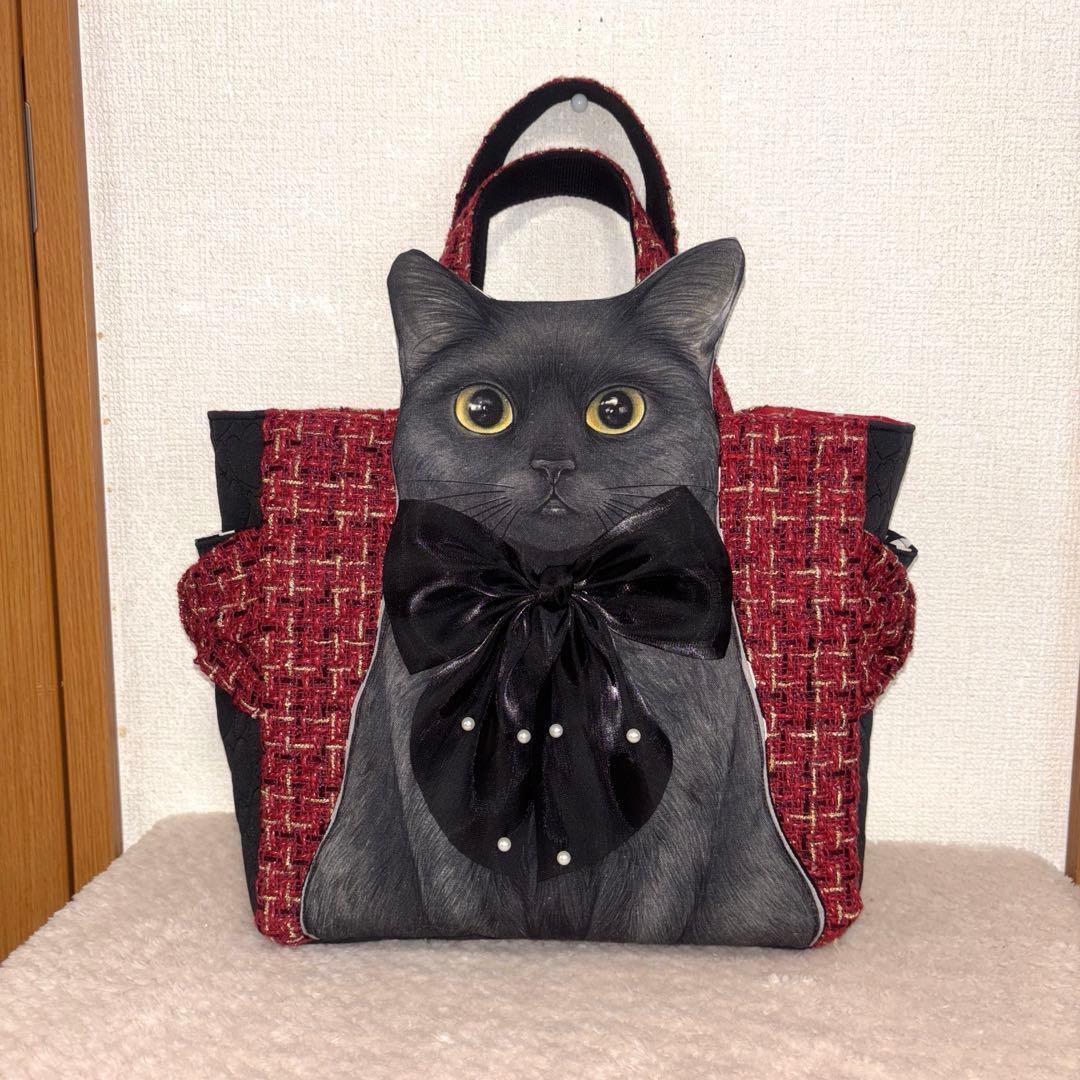 ゆ*ら様 コヤンイサムチョン　超Big赤ちゃん猫と友達　黒猫ちゃんサイドポケット