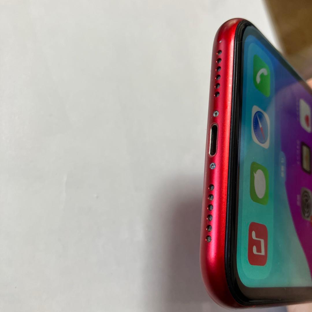 I PHONE XR RED 中古 本体のみ