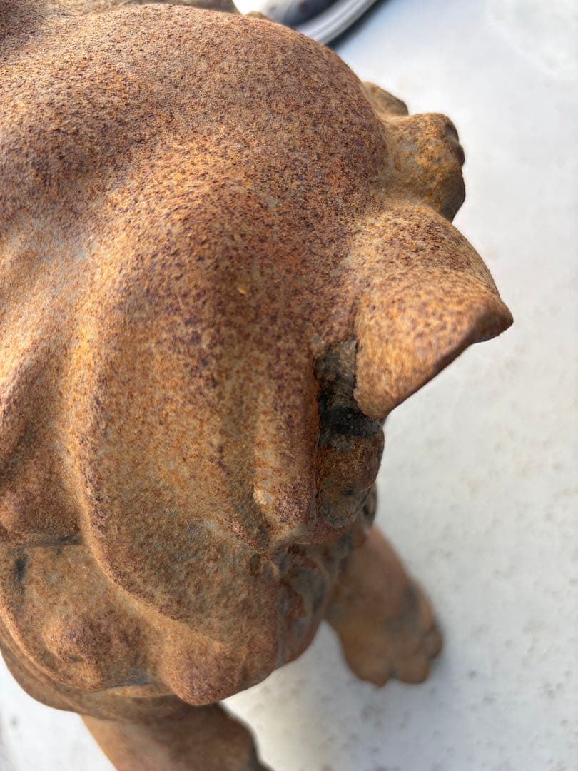 獅子　置物
