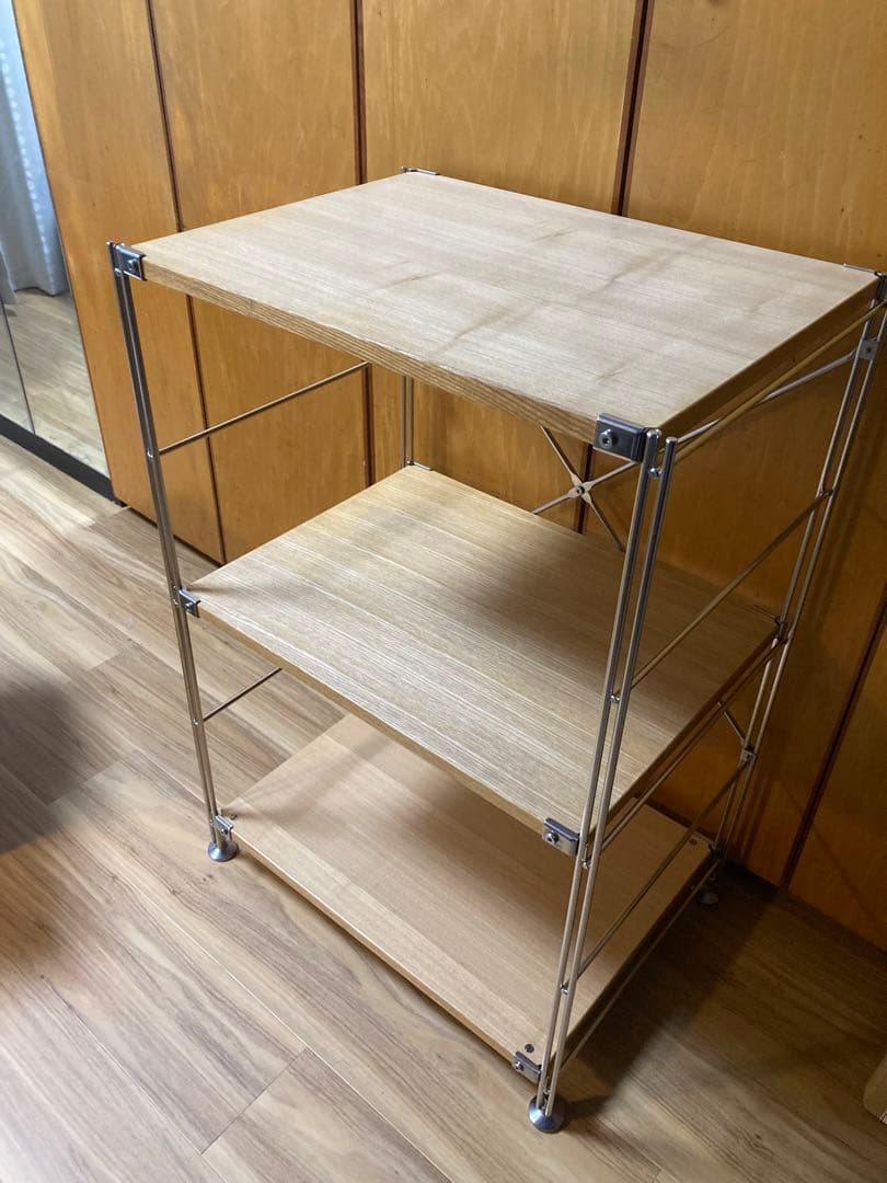 無印良品　 MUJI 超オシャレ　カッコいい　棚 ユニット　シェルフ