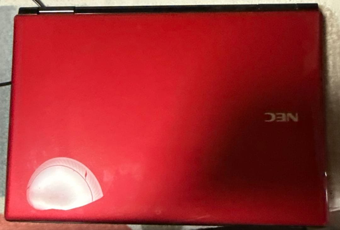 NEC LaVie レッドノートPC PCLL750SSR-E3液晶タッチパネル