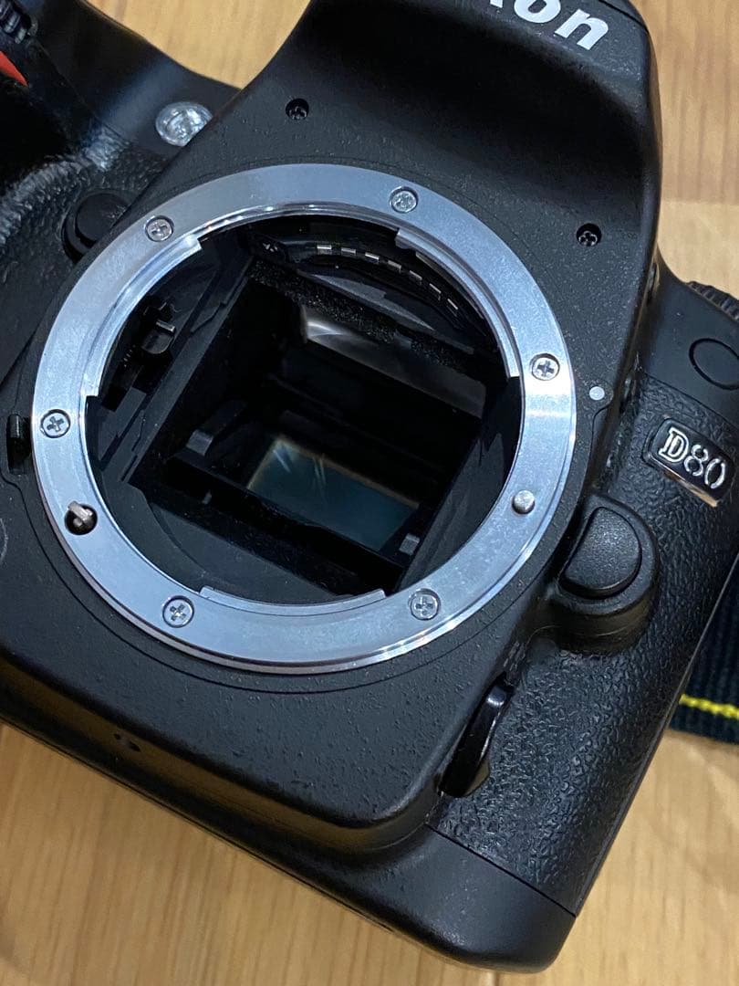 Nikon D80 CCDデジタル一眼 28-80 Gレンズ付 動作品