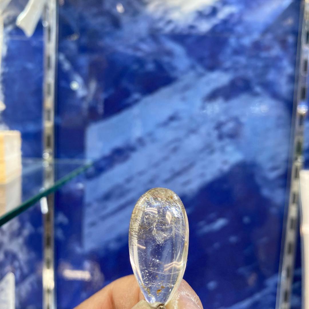 ガネーシュヒマラヤ天然石水晶ペンダント