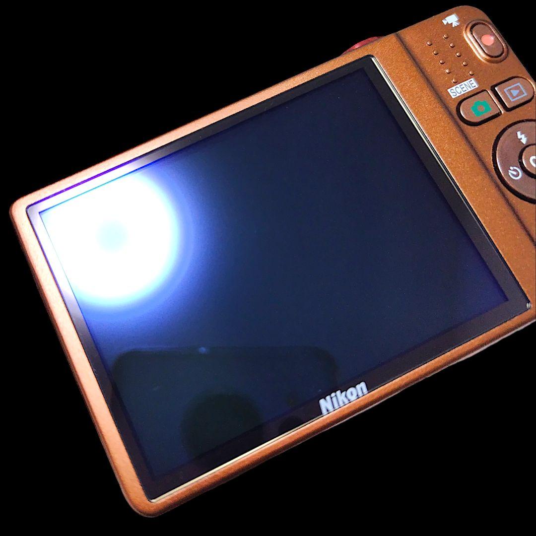 【極美品】Nikon ニコン COOLPIX S6500 マンダリンオレンジ