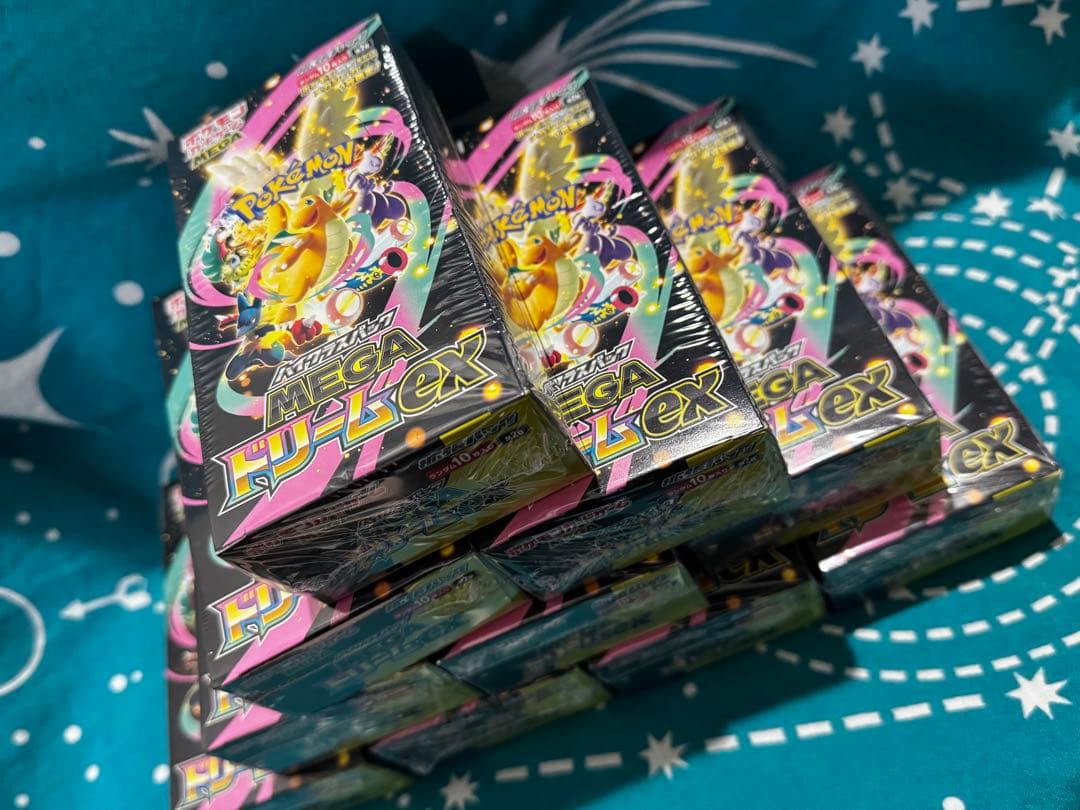 ポケモンカード　MEGAドリームex 10BOX　新品未開封　シュリンク付き⭐︎