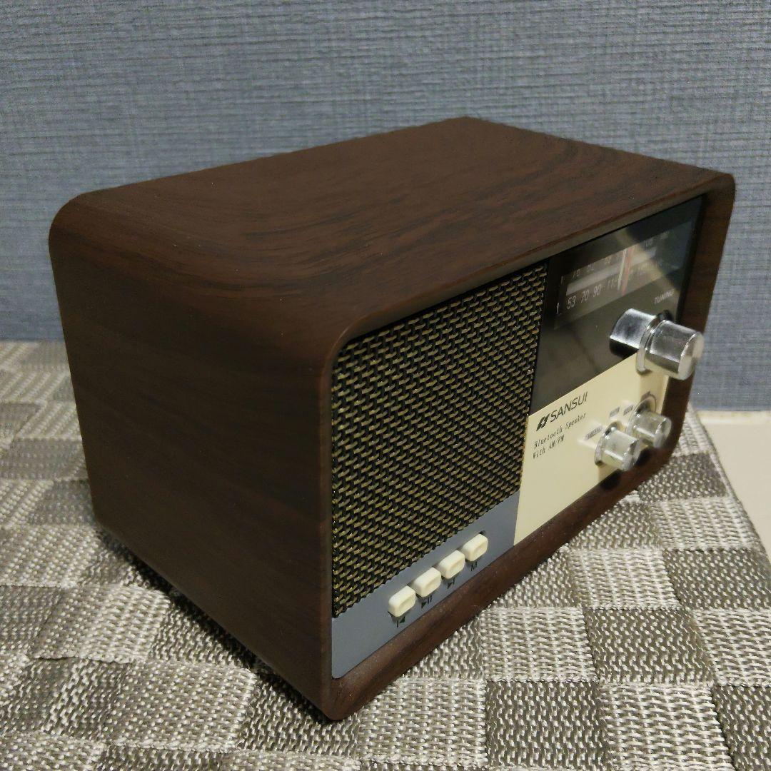 ★【超希少品】★　SANSUI MSR-1 WD AM FM ラジオ スピーカー