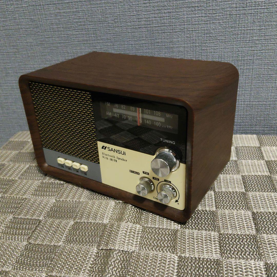 ★【超希少品】★　SANSUI MSR-1 WD AM FM ラジオ スピーカー