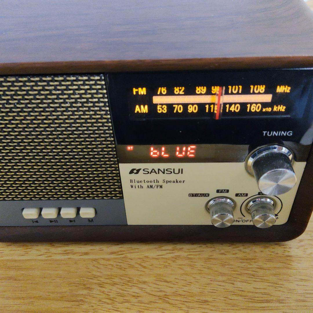 ★【超希少品】★　SANSUI MSR-1 WD AM FM ラジオ スピーカー